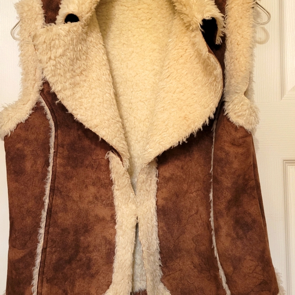 Faux Suede Vest-Saks Fifth Avenue